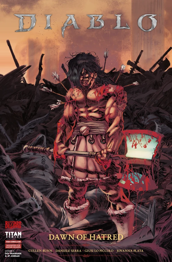 Diablo: Dawn of Hatred: Dev Premanik, JP Jordan Variant #3 - Cover C
